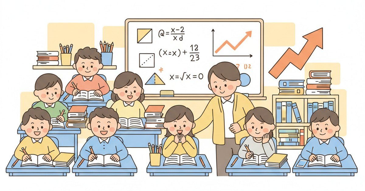 【2026年版】学習塾のポスティング成功事例|エリア選定×セグメント配布で新規入塾を3倍にする戦略