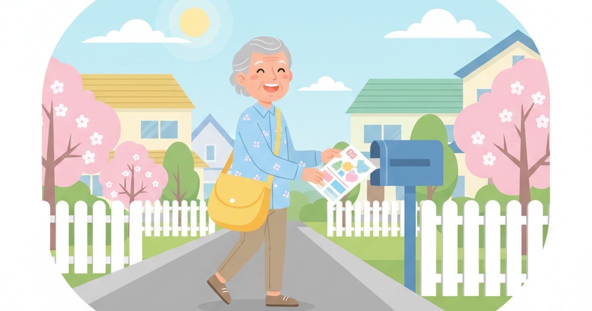 60代から始めるポスティングバイト|未経験でも安心、健康的に働ける理由