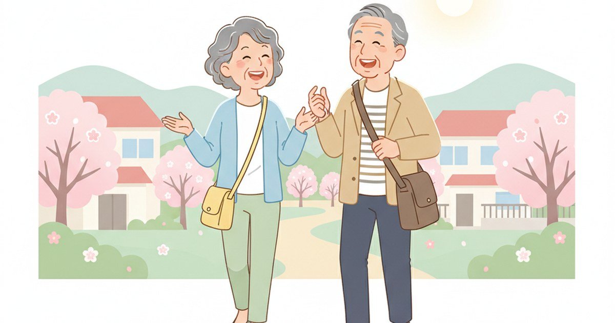 シニアが友達と一緒に始める副業|2人で楽しく続けられるポスティング